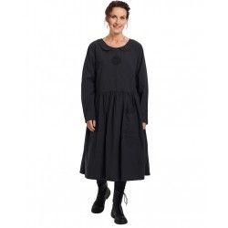 robe 55728 coton Vintage black