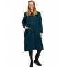 coat 66358 Petrol wool Ewa i Walla - 15