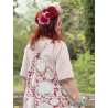 dress 55740 Red flower cotton Ewa i Walla - 13