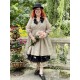 robe / veste cache-coeur POEMA organza miel Les Ours - 11