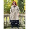 robe / veste cache-coeur POEMA organza miel Les Ours - 5