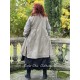 dress / wrap jacket POEMA honey organza Les Ours - 7