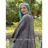 veste kimono Piano in Midnight Magnolia Pearl - 5