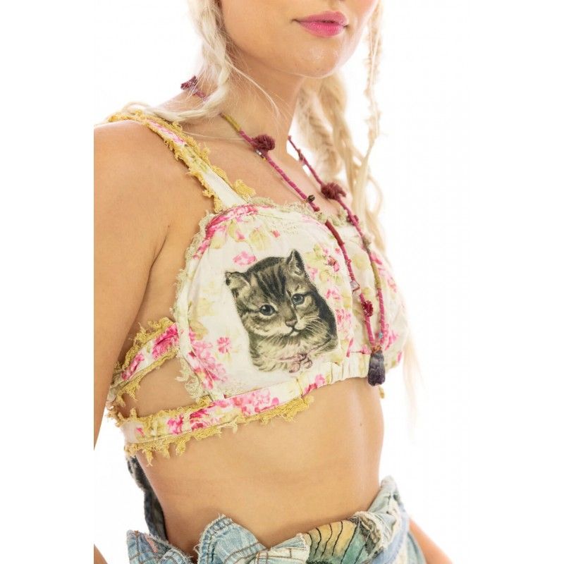 bralette Mindy in Cat's Meow - Boho-Chic Clothing
