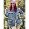 veste Love Militia Puff in Washed Indigo Magnolia Pearl - 1