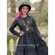 dress 55799 ESMERALDA Black organdie Ewa i Walla - 3