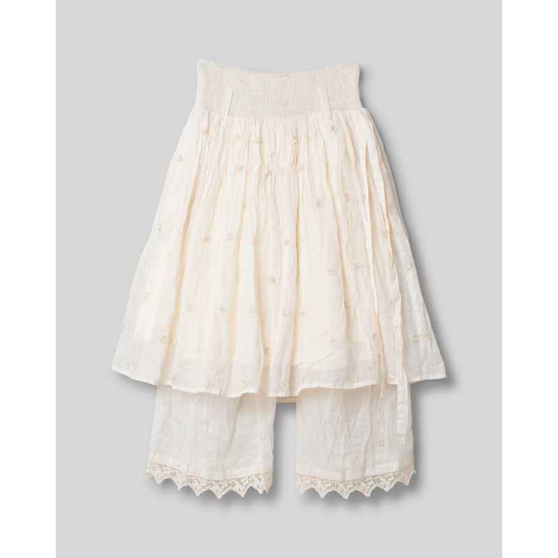 RUMCHE Nep Organdy Skirt - スカート