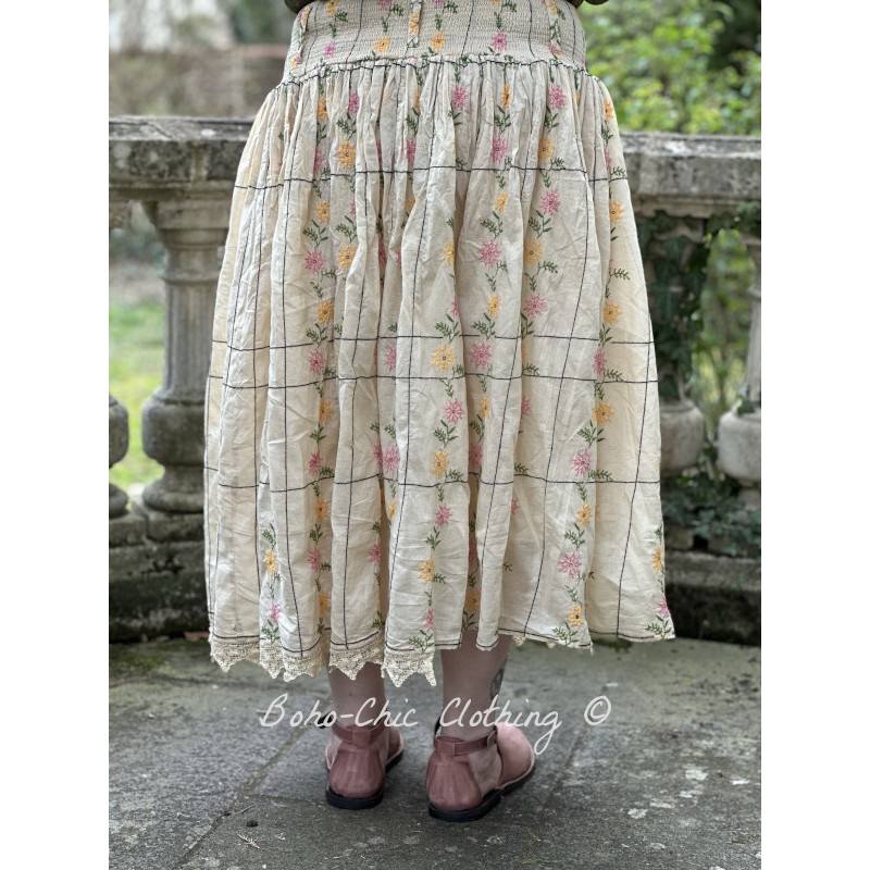 コレクション新作が登場 eimy istoire paint flower combi skirt